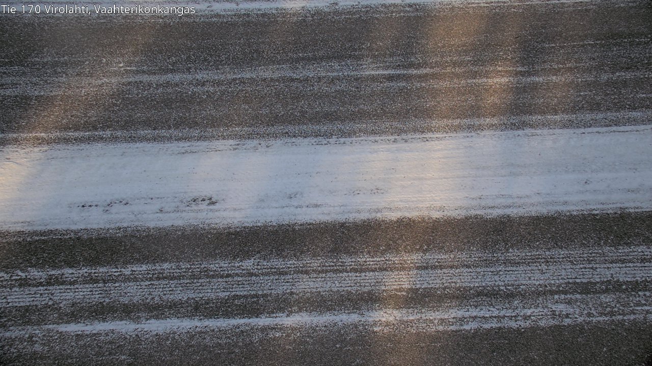 Weather Camera Image Road 170 Virolahti, Vaahterikonkangas, Virolahti, Kymenlaakso