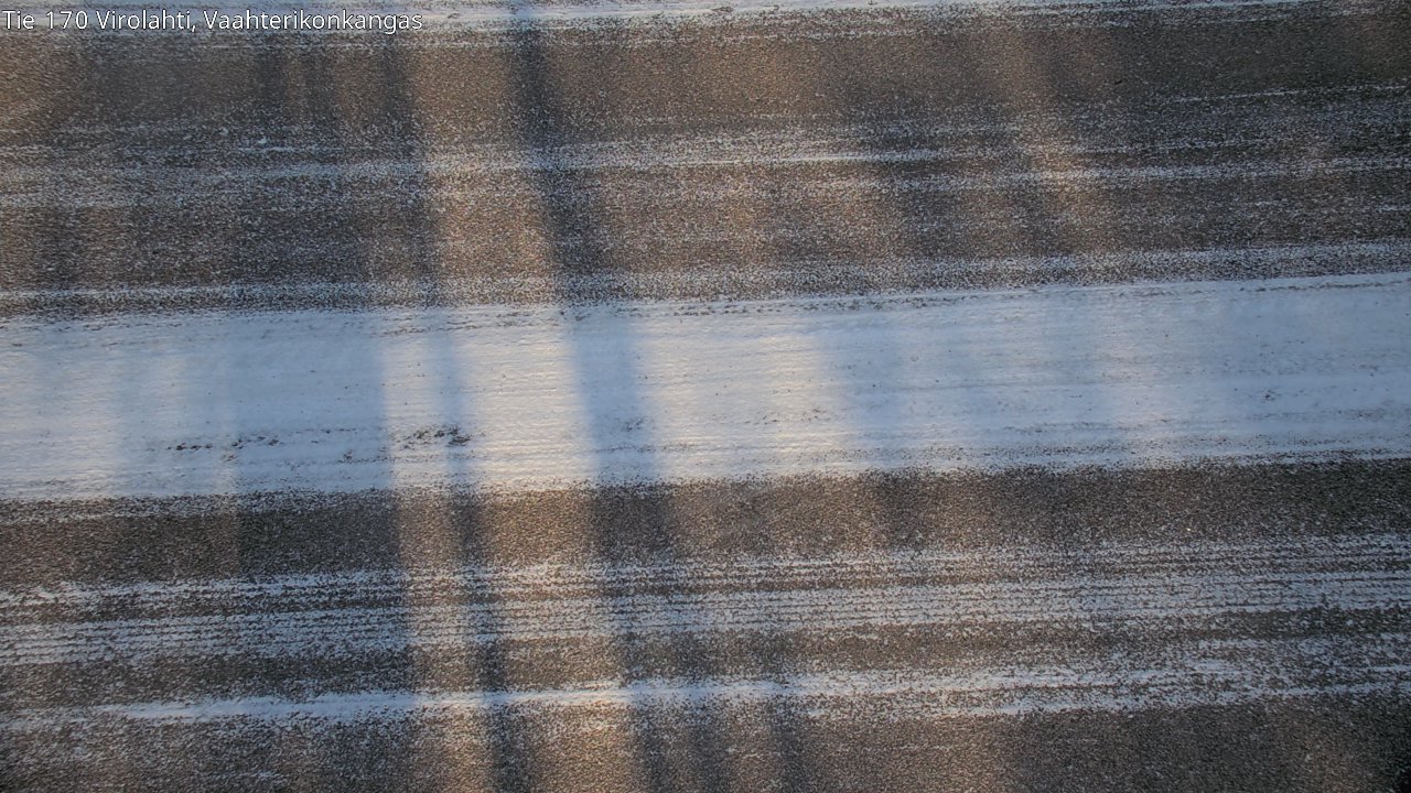 Weather Camera Image Road 170 Virolahti, Vaahterikonkangas, Virolahti, Kymenlaakso
