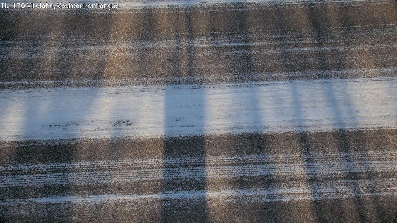 Weather Camera Image Road 170 Virolahti, Vaahterikonkangas, Virolahti, Kymenlaakso