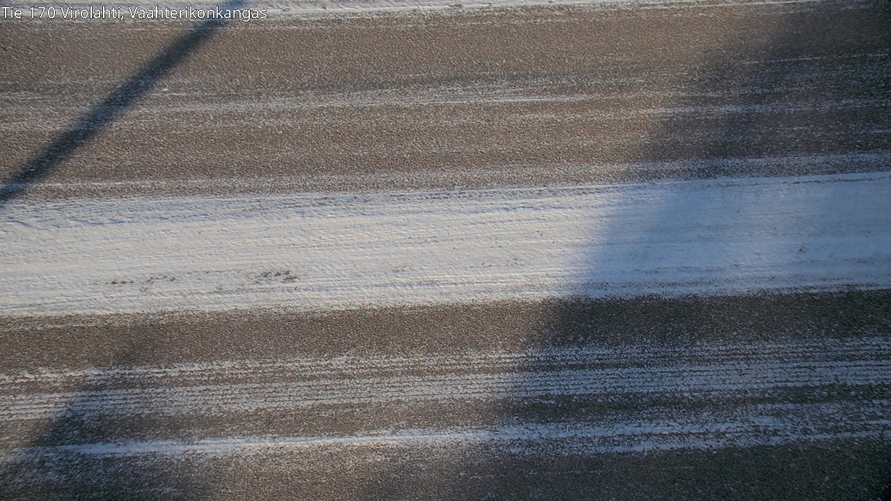 Weather Camera Image Road 170 Virolahti, Vaahterikonkangas, Virolahti, Kymenlaakso