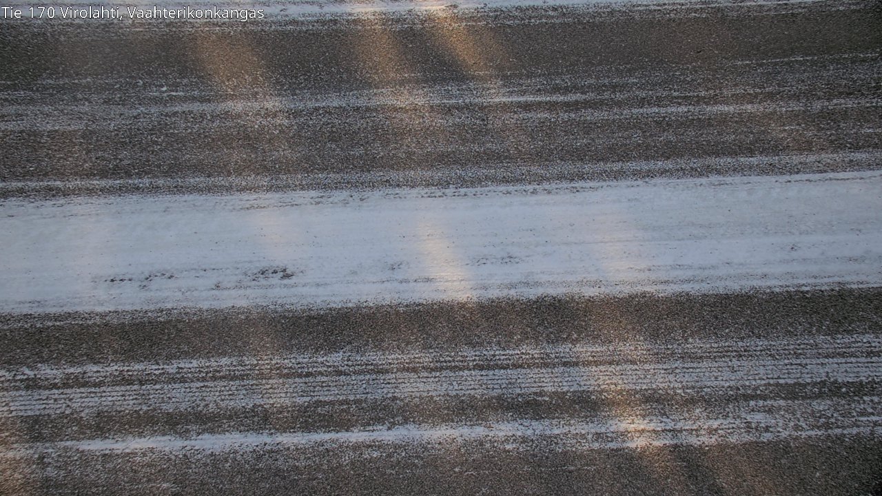 Weather Camera Image Road 170 Virolahti, Vaahterikonkangas, Virolahti, Kymenlaakso