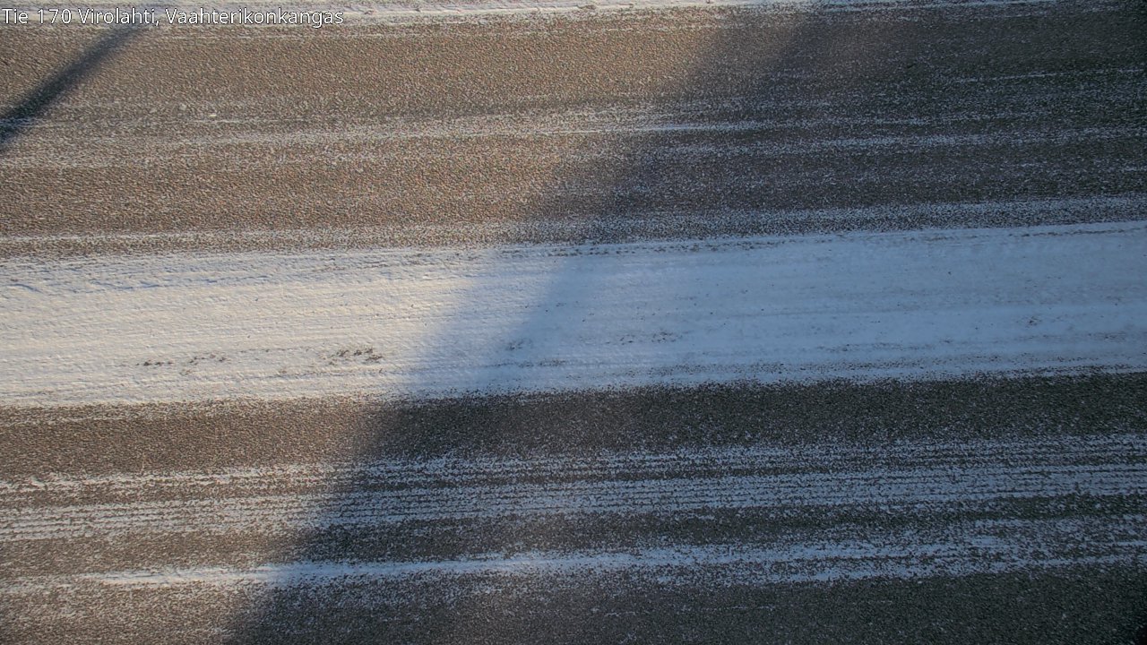 Weather Camera Image Road 170 Virolahti, Vaahterikonkangas, Virolahti, Kymenlaakso