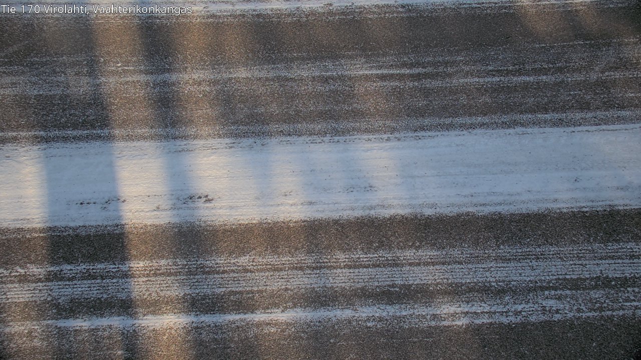 Weather Camera Image Road 170 Virolahti, Vaahterikonkangas, Virolahti, Kymenlaakso