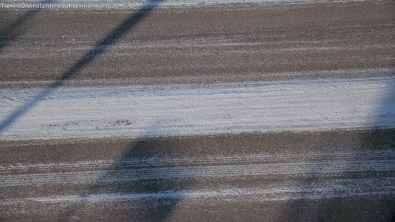 Weather Camera Image Road 170 Virolahti, Vaahterikonkangas, Virolahti, Kymenlaakso