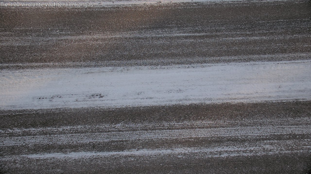 Weather Camera Image Road 170 Virolahti, Vaahterikonkangas, Virolahti, Kymenlaakso