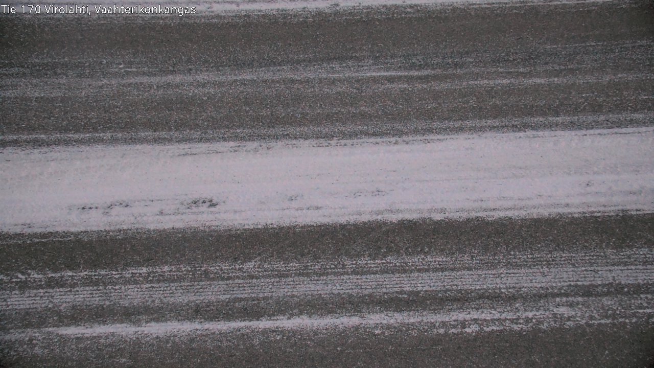 Weather Camera Image Road 170 Virolahti, Vaahterikonkangas, Virolahti, Kymenlaakso