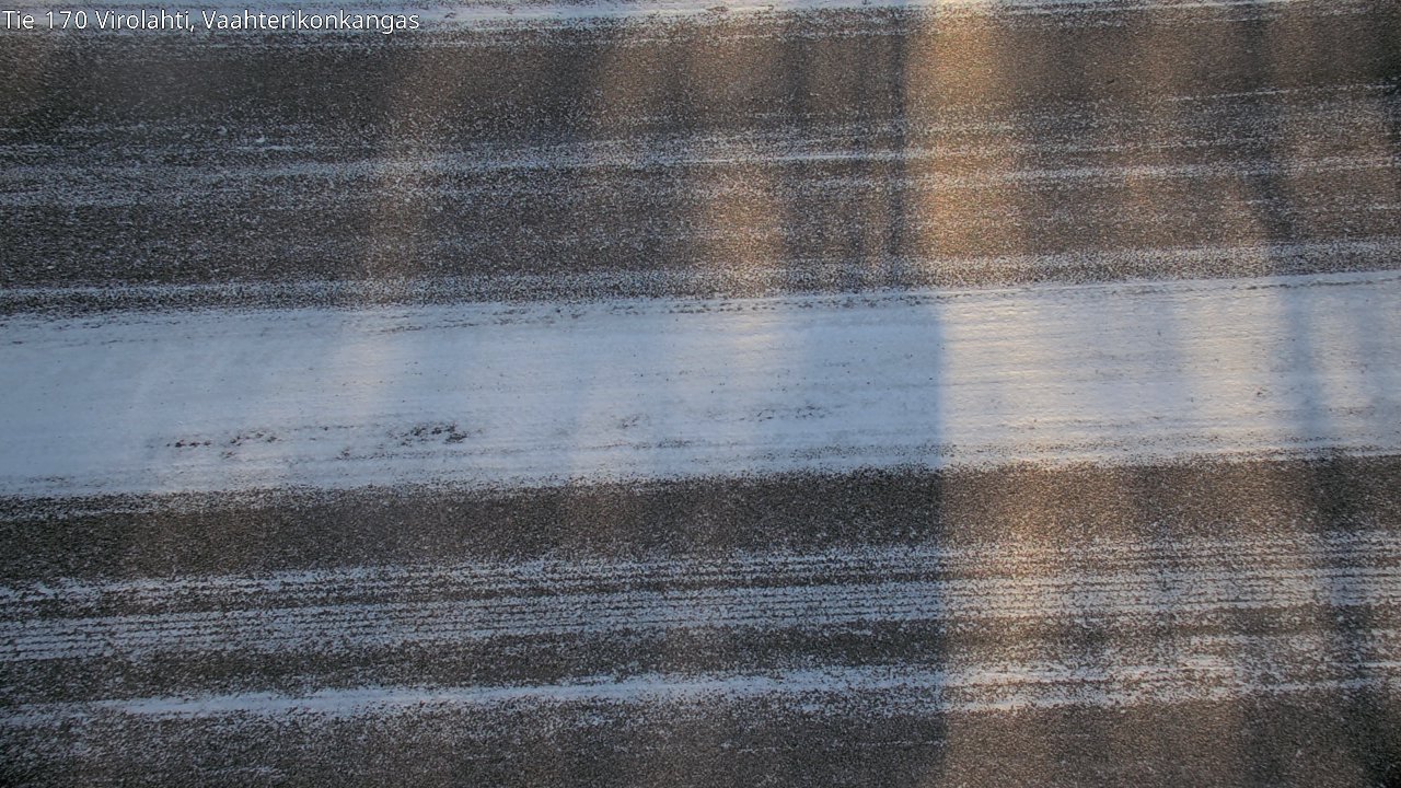 Weather Camera Image Road 170 Virolahti, Vaahterikonkangas, Virolahti, Kymenlaakso