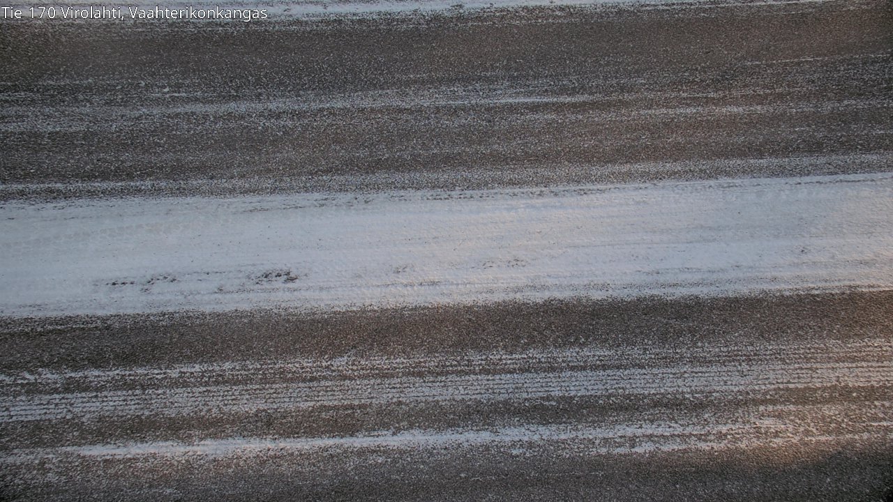 Weather Camera Image Road 170 Virolahti, Vaahterikonkangas, Virolahti, Kymenlaakso