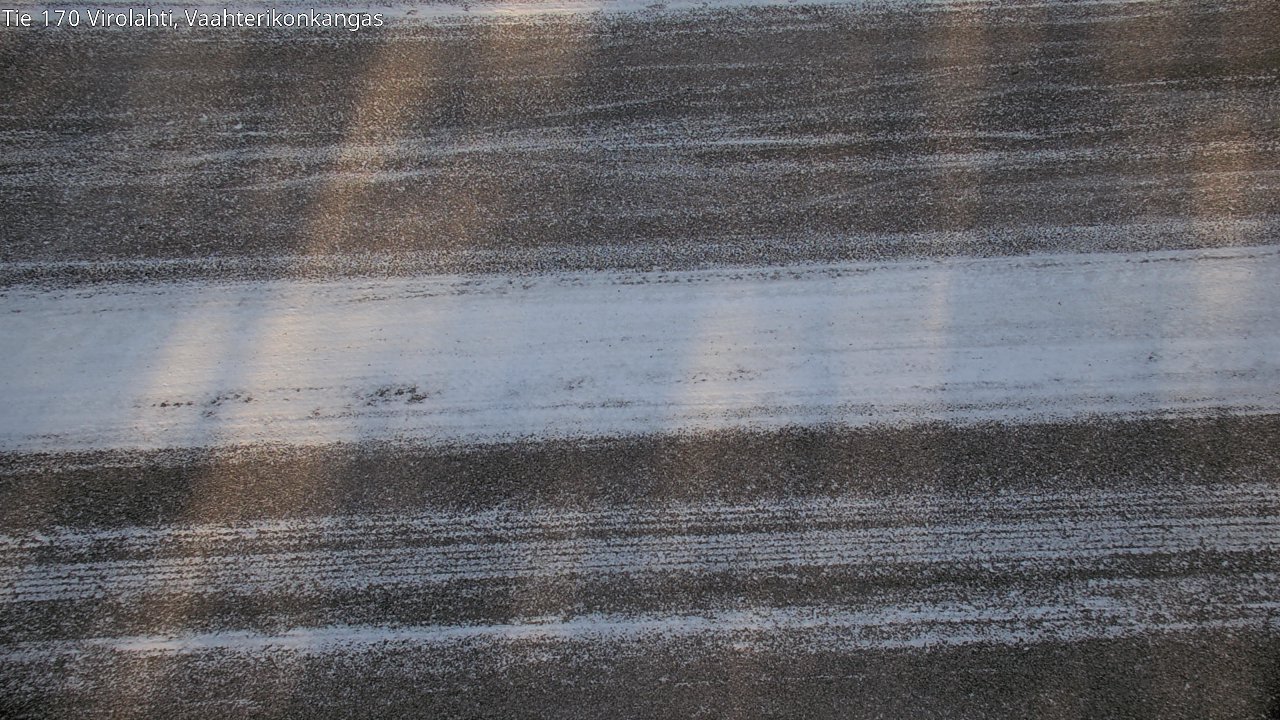 Weather Camera Image Road 170 Virolahti, Vaahterikonkangas, Virolahti, Kymenlaakso