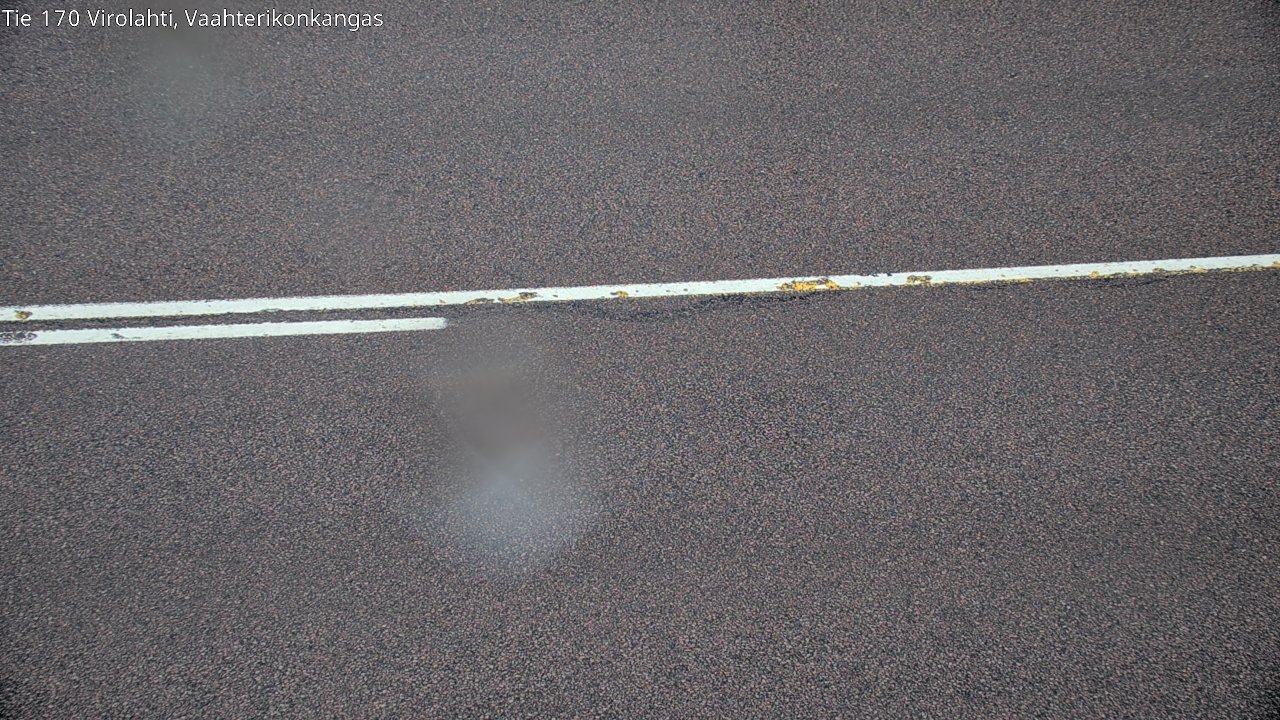 Weather Camera Image Väg 170 Vederlax, Vaahterikonkangas, Virolahti, Kymenlaakso