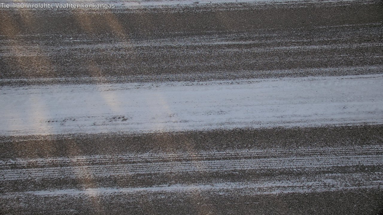 Weather Camera Image Road 170 Virolahti, Vaahterikonkangas, Virolahti, Kymenlaakso