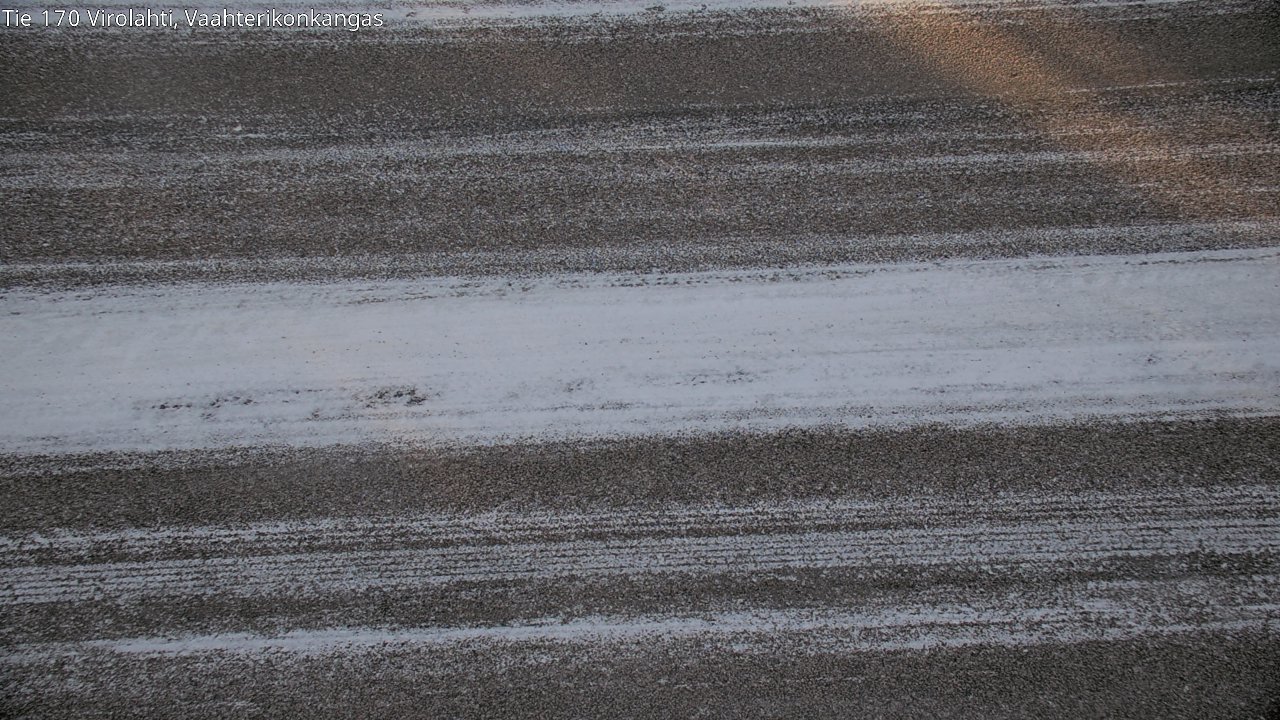 Weather Camera Image Road 170 Virolahti, Vaahterikonkangas, Virolahti, Kymenlaakso