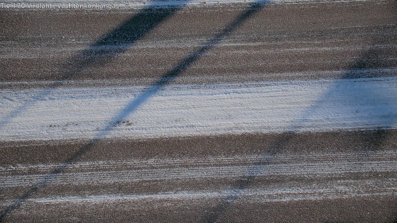 Weather Camera Image Road 170 Virolahti, Vaahterikonkangas, Virolahti, Kymenlaakso