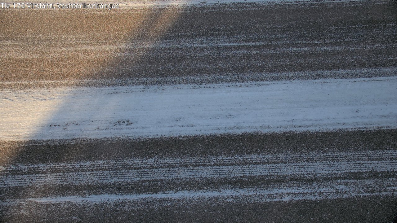 Weather Camera Image Road 170 Virolahti, Vaahterikonkangas, Virolahti, Kymenlaakso