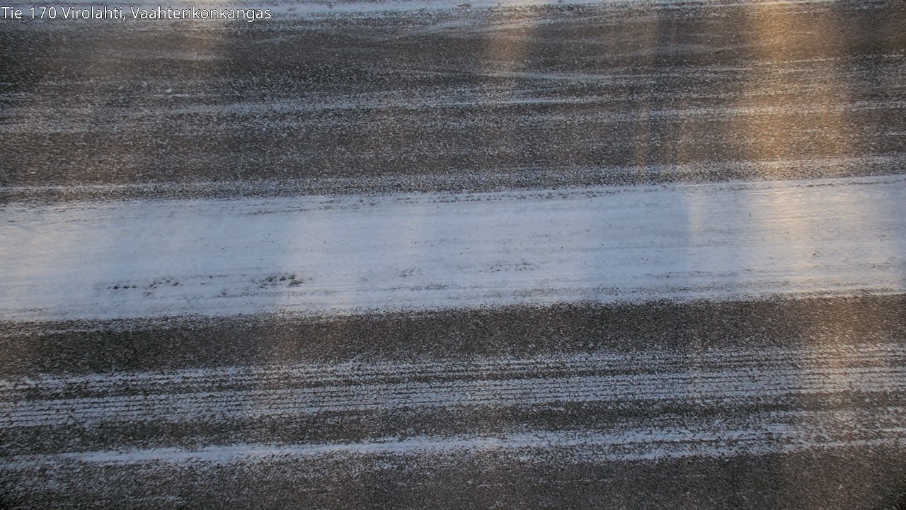 Weather Camera Image Road 170 Virolahti, Vaahterikonkangas, Virolahti, Kymenlaakso