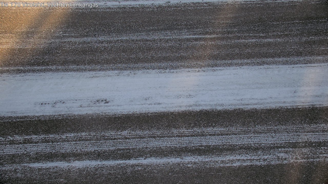 Weather Camera Image Road 170 Virolahti, Vaahterikonkangas, Virolahti, Kymenlaakso