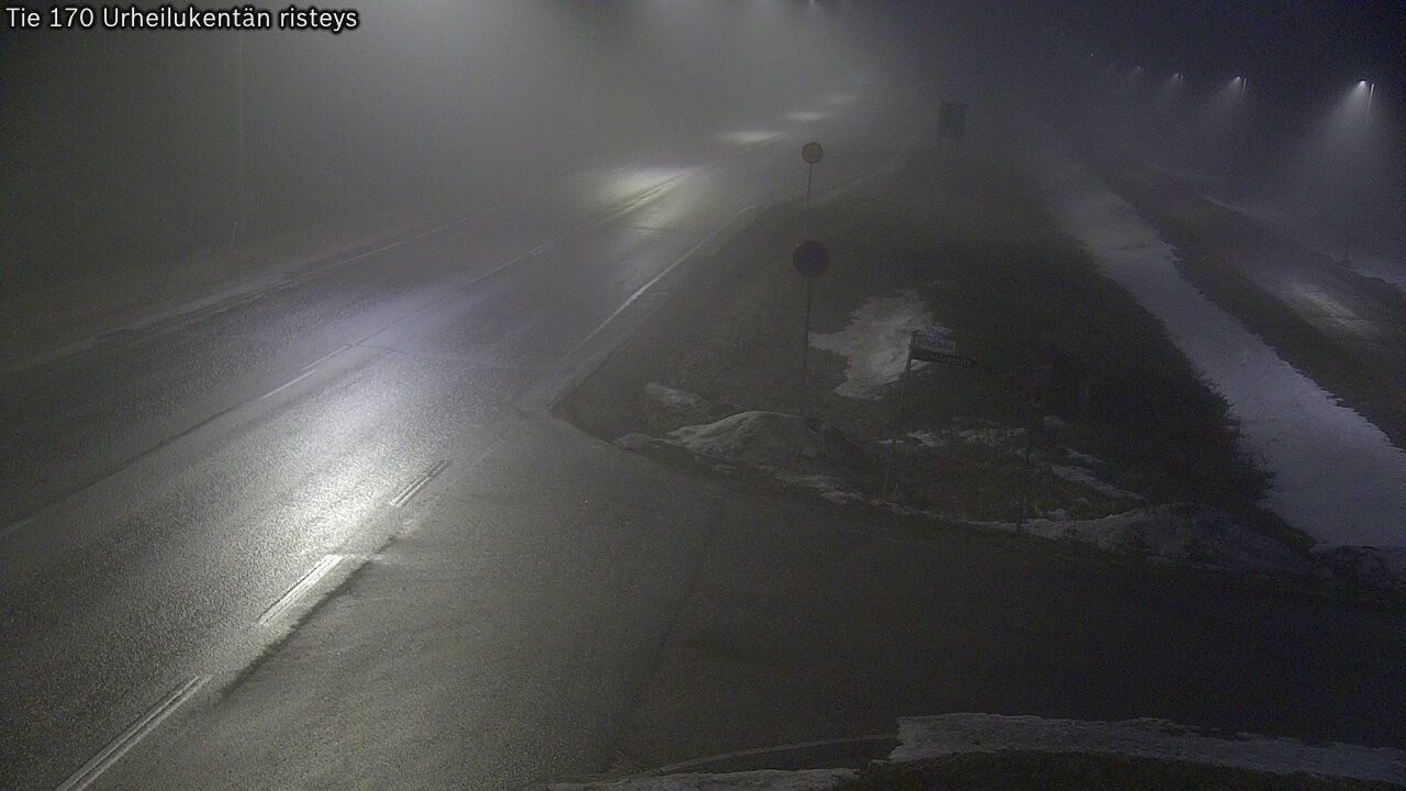 Kelikamerat Kuva Tie 170 Virolahti Urheilukentän risteys, Virolahti, Kymenlaakso