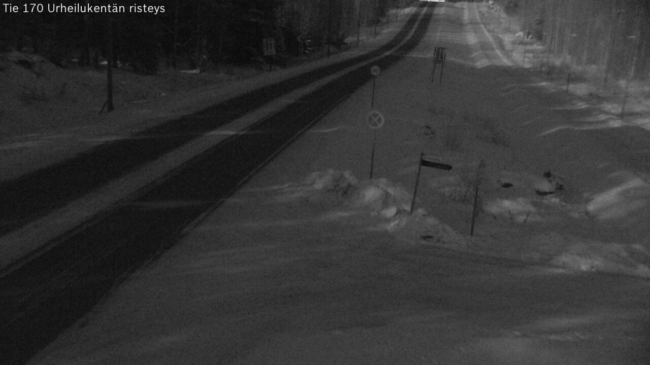 Kelikamerat Kuva Tie 170 Virolahti Urheilukentän risteys, Virolahti, Kymenlaakso