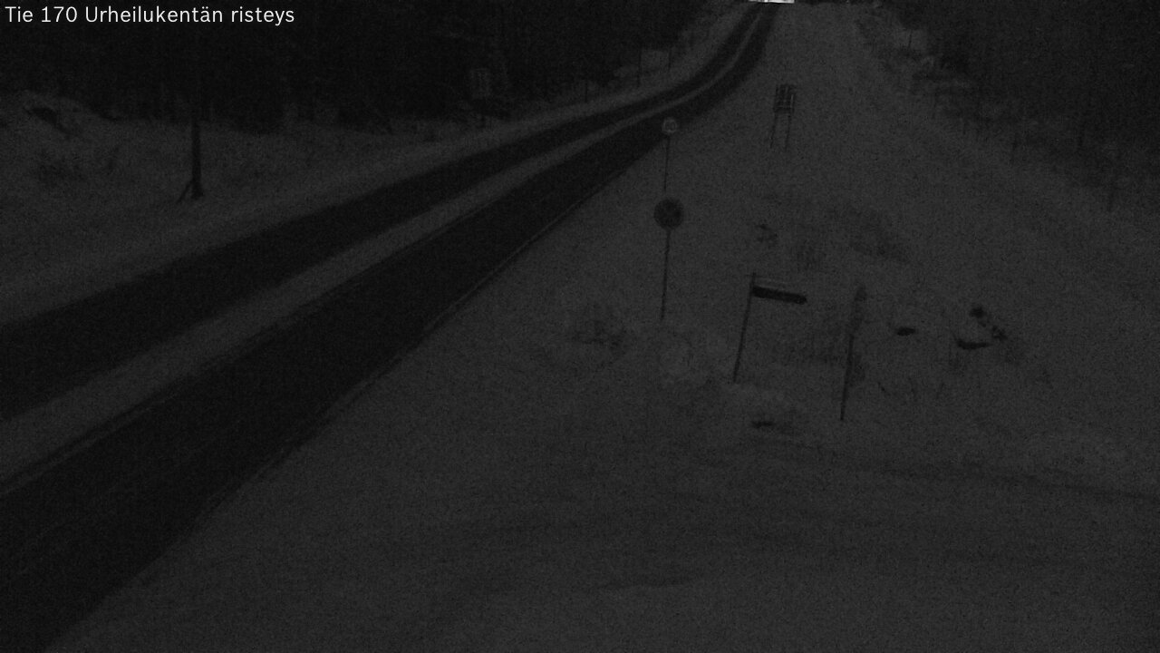 Kelikamerat Kuva Tie 170 Virolahti Urheilukentän risteys, Virolahti, Kymenlaakso