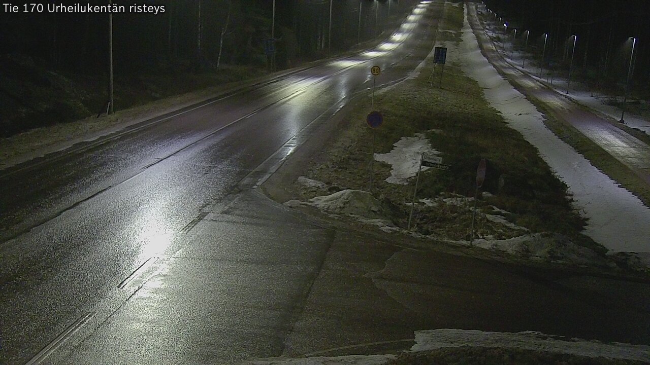 Kelikamerat Kuva Tie 170 Virolahti Urheilukentän risteys, Virolahti, Kymenlaakso