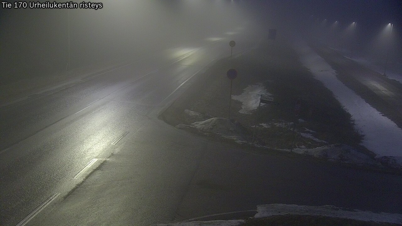 Kelikamerat Kuva Tie 170 Virolahti Urheilukentän risteys, Virolahti, Kymenlaakso