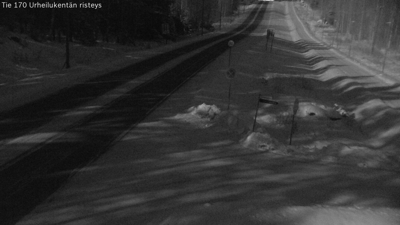 Kelikamerat Kuva Tie 170 Virolahti Urheilukentän risteys, Virolahti, Kymenlaakso