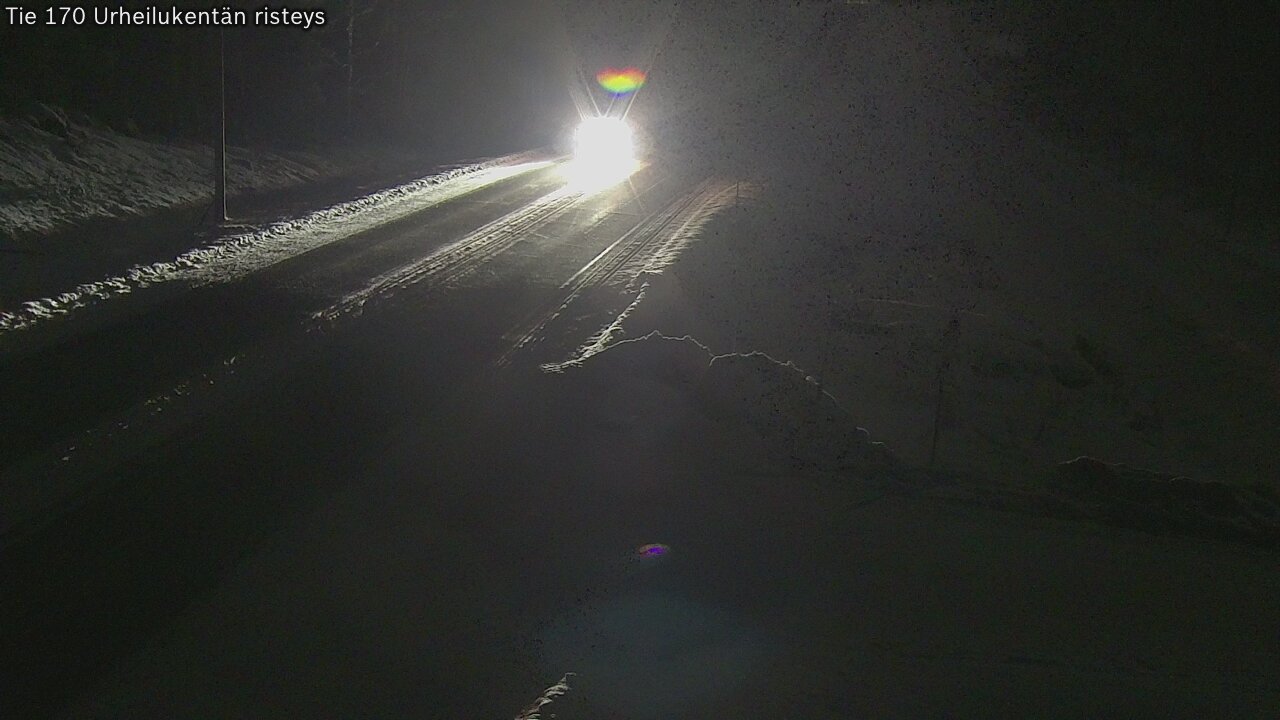 Weather Camera Image Road 170 Virolahti Sports field crossing, Virolahti, Kymenlaakso