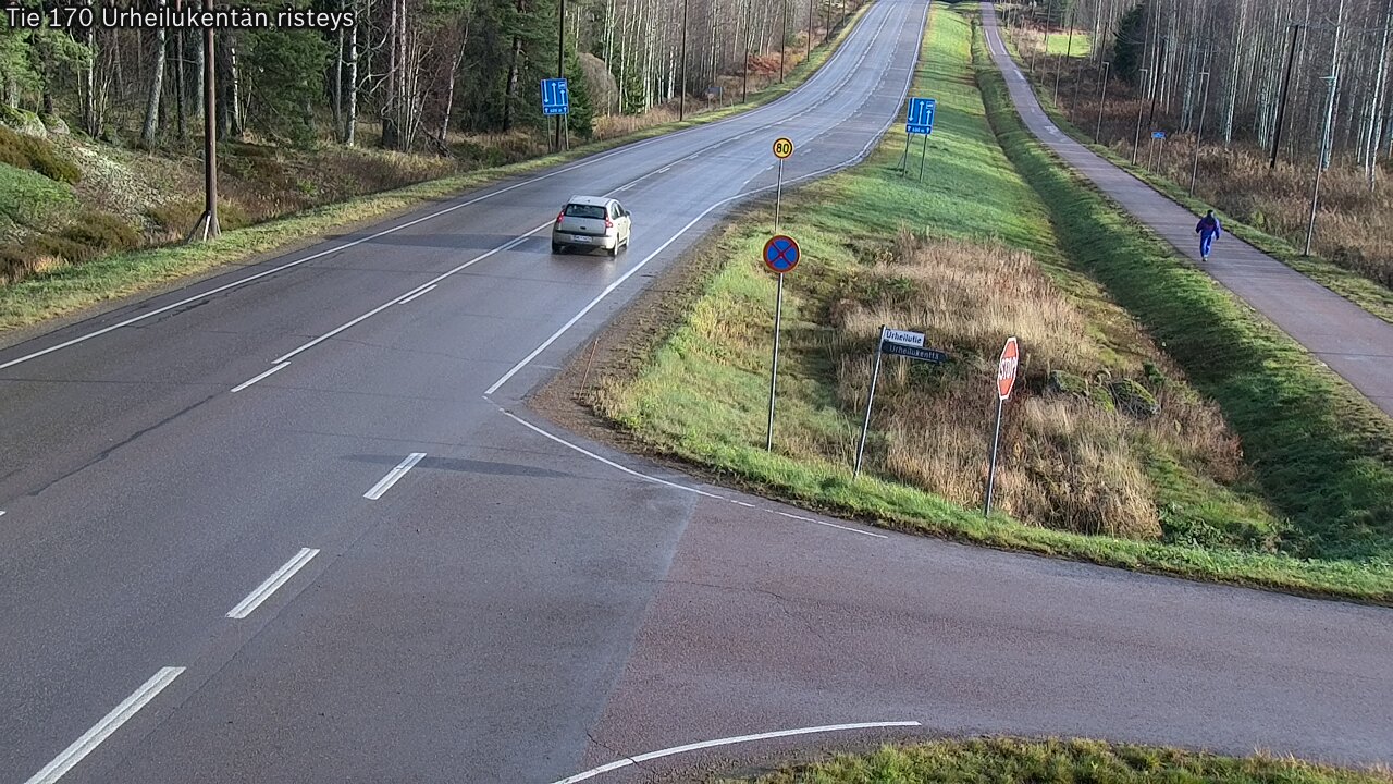 Kelikamerat Kuva Tie 170 Virolahti Urheilukentän risteys, Virolahti, Kymenlaakso