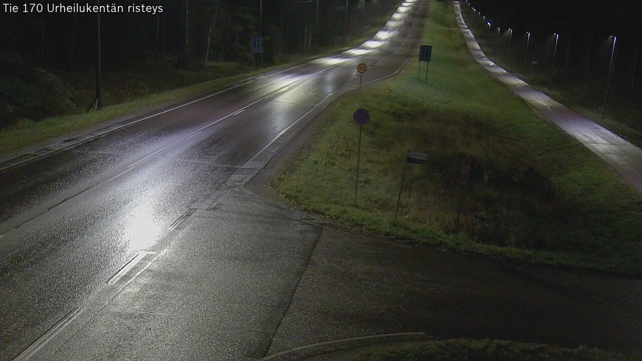 Kelikamerat Kuva Tie 170 Virolahti Urheilukentän risteys, Virolahti, Kymenlaakso