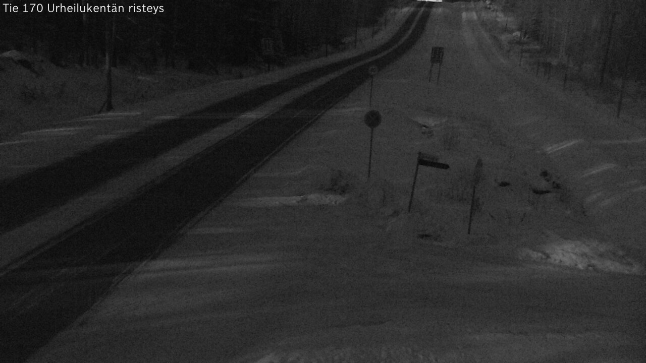Kelikamerat Kuva Tie 170 Virolahti Urheilukentän risteys, Virolahti, Kymenlaakso