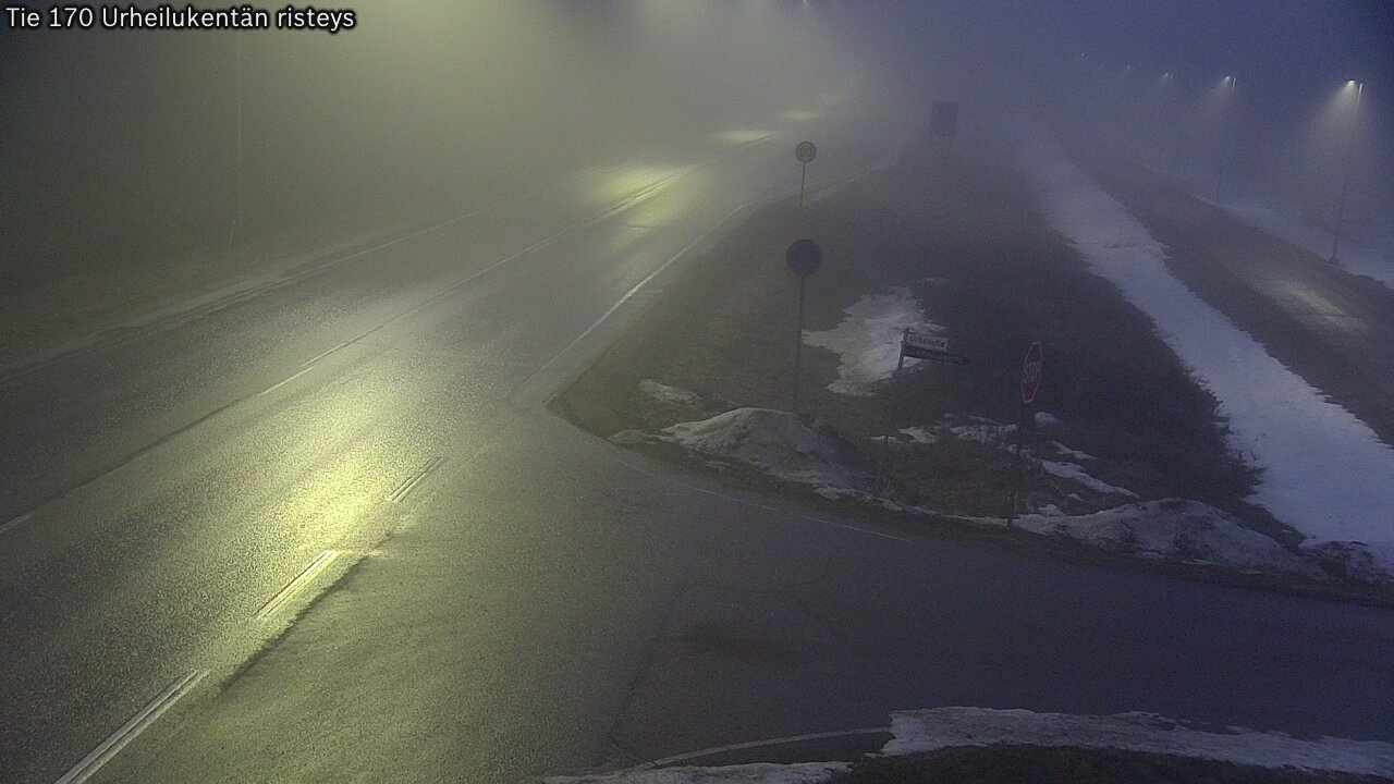 Kelikamerat Kuva Tie 170 Virolahti Urheilukentän risteys, Virolahti, Kymenlaakso