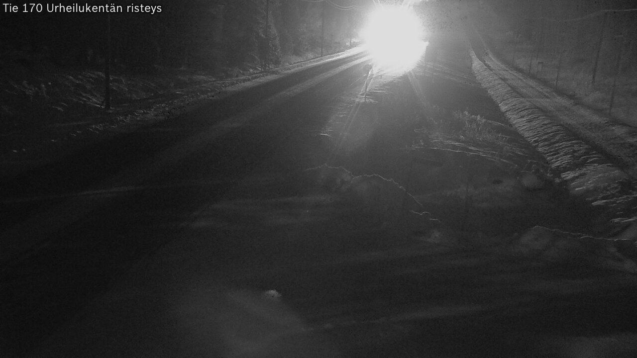 Kelikamerat Kuva Tie 170 Virolahti Urheilukentän risteys, Virolahti, Kymenlaakso