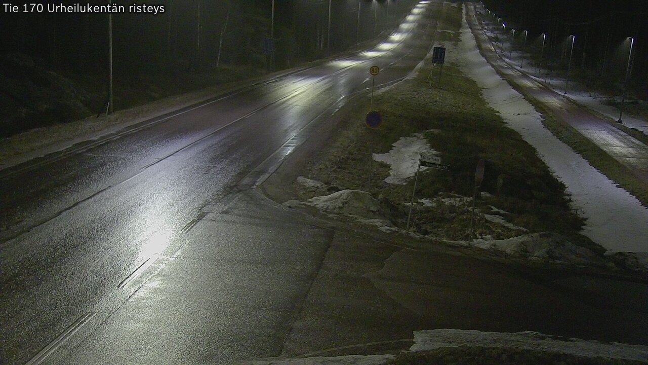 Kelikamerat Kuva Tie 170 Virolahti Urheilukentän risteys, Virolahti, Kymenlaakso