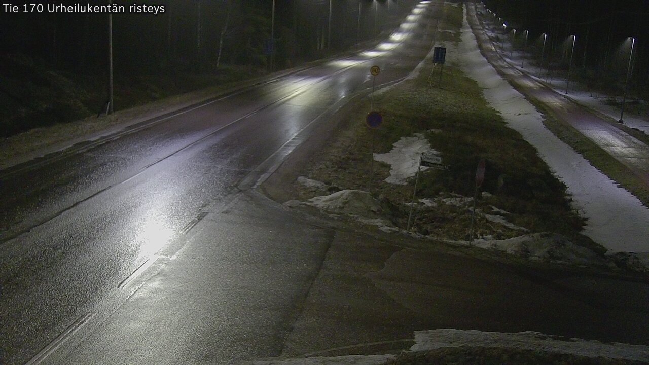 Kelikamerat Kuva Tie 170 Virolahti Urheilukentän risteys, Virolahti, Kymenlaakso