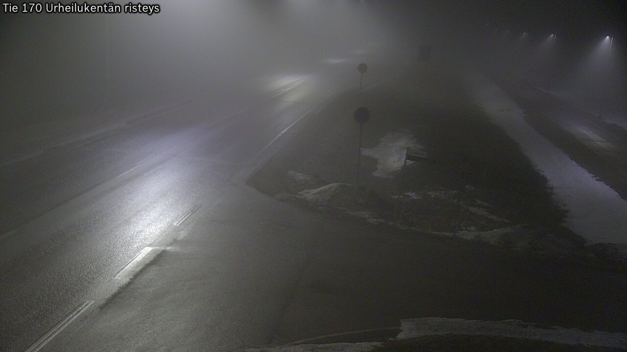 Kelikamerat Kuva Tie 170 Virolahti Urheilukentän risteys, Virolahti, Kymenlaakso