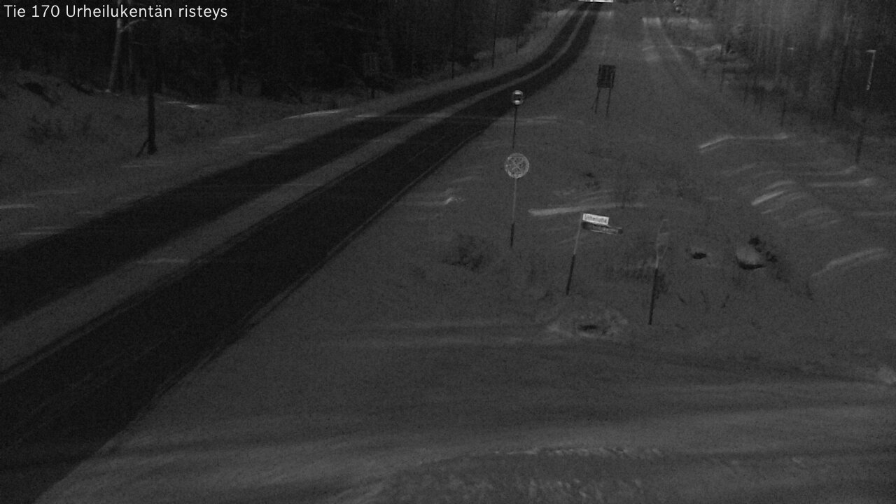 Kelikamerat Kuva Tie 170 Virolahti Urheilukentän risteys, Virolahti, Kymenlaakso
