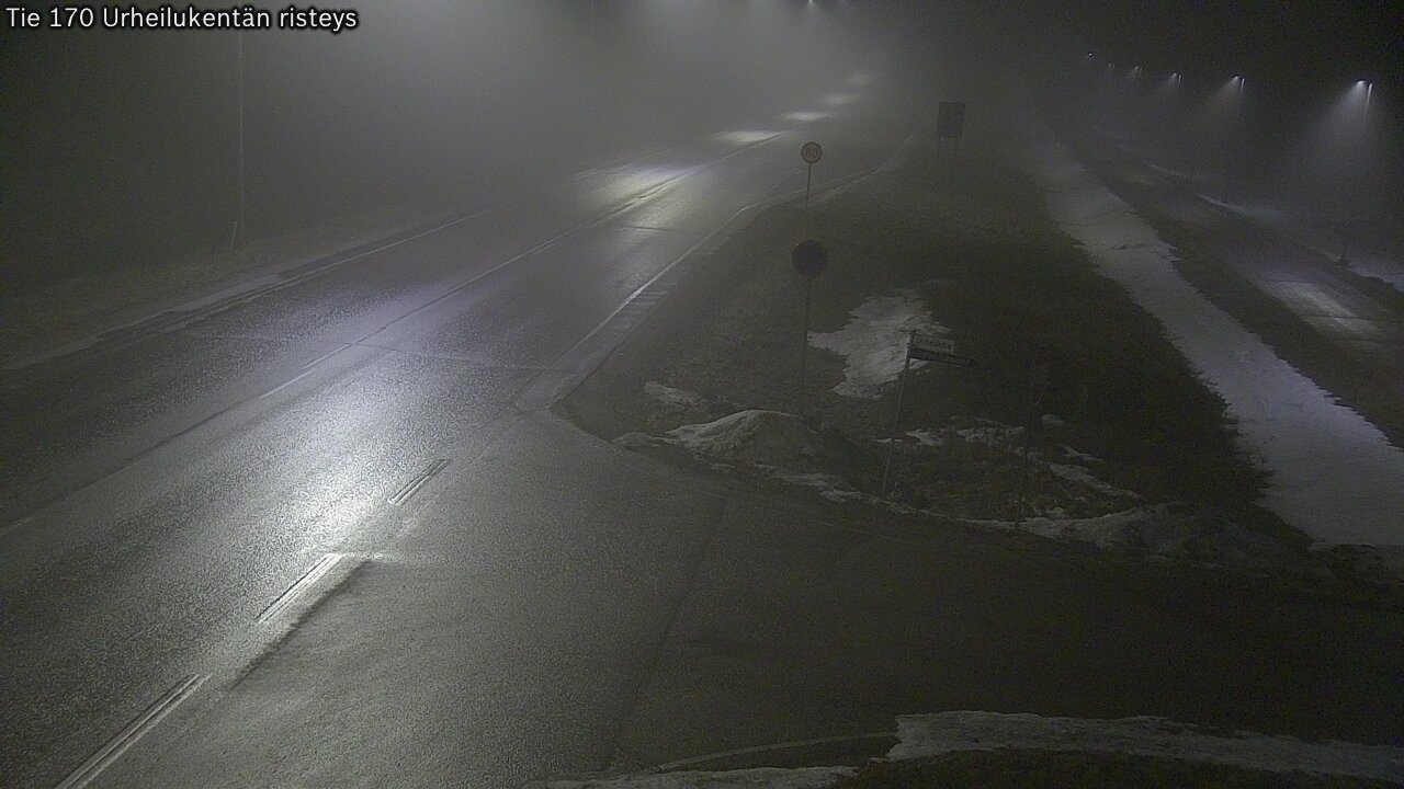 Kelikamerat Kuva Tie 170 Virolahti Urheilukentän risteys, Virolahti, Kymenlaakso