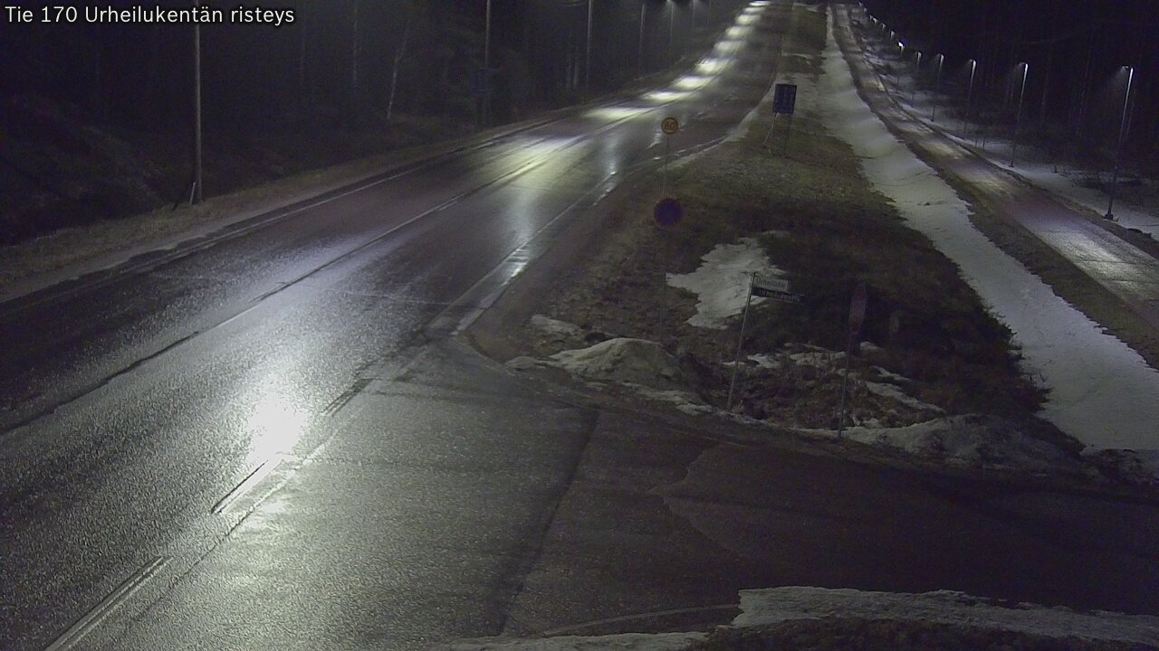 Kelikamerat Kuva Tie 170 Virolahti Urheilukentän risteys, Virolahti, Kymenlaakso