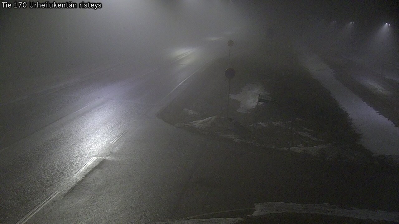 Kelikamerat Kuva Tie 170 Virolahti Urheilukentän risteys, Virolahti, Kymenlaakso