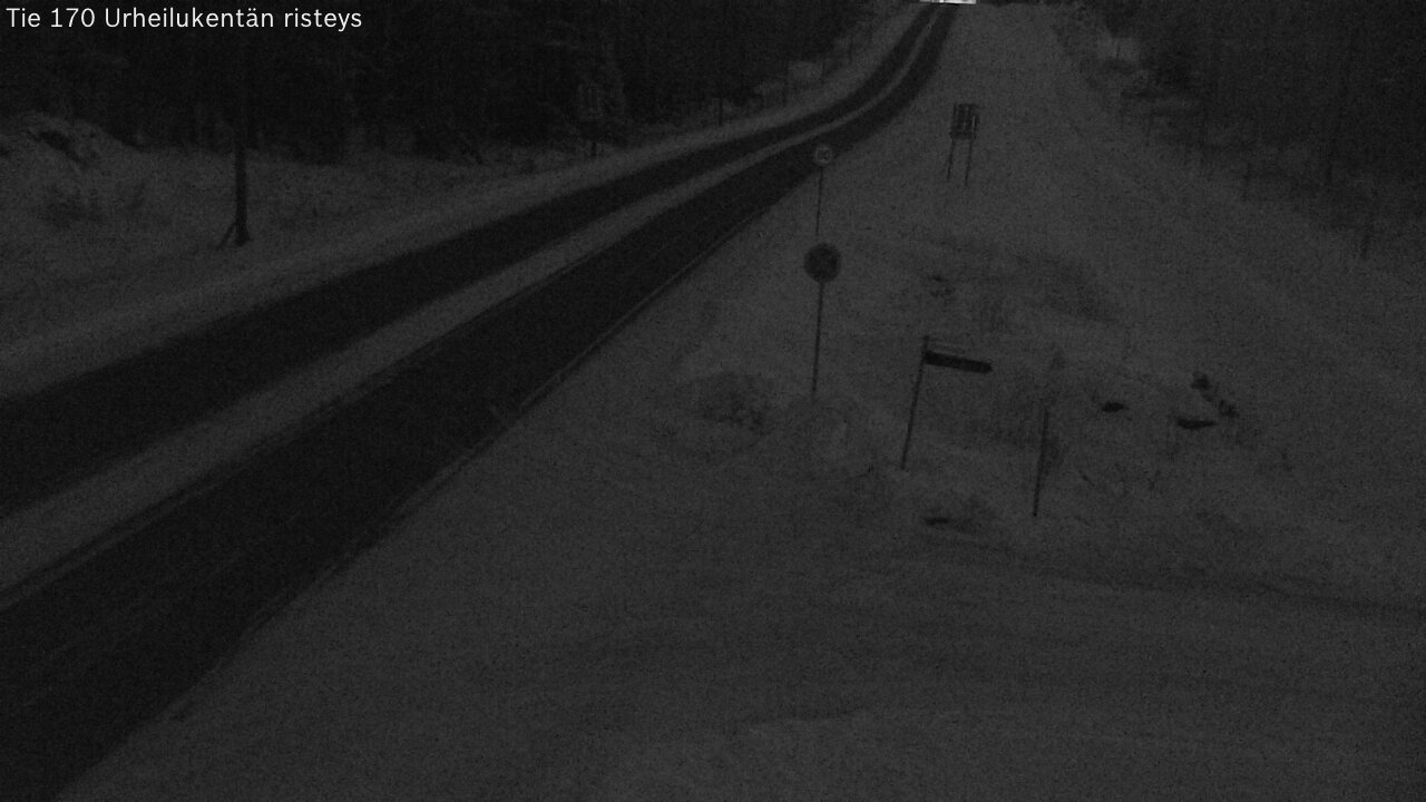 Kelikamerat Kuva Tie 170 Virolahti Urheilukentän risteys, Virolahti, Kymenlaakso