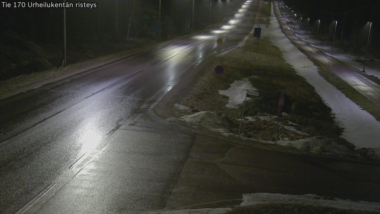 Kelikamerat Kuva Tie 170 Virolahti Urheilukentän risteys, Virolahti, Kymenlaakso