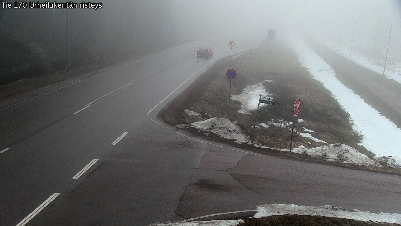 Kelikamerat Kuva Tie 170 Virolahti Urheilukentän risteys, Virolahti, Kymenlaakso