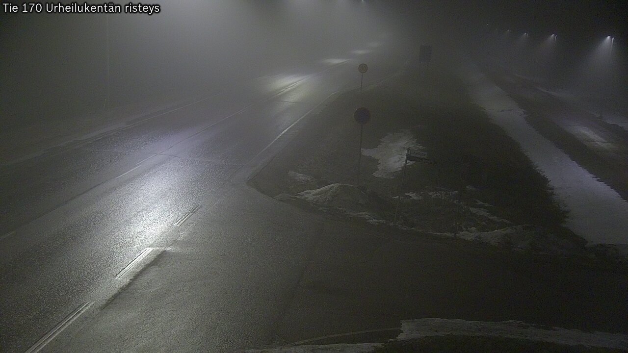 Kelikamerat Kuva Tie 170 Virolahti Urheilukentän risteys, Virolahti, Kymenlaakso