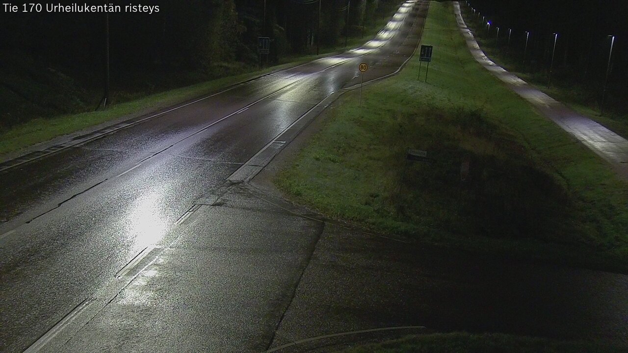Kelikamerat Kuva Tie 170 Virolahti Urheilukentän risteys, Virolahti, Kymenlaakso