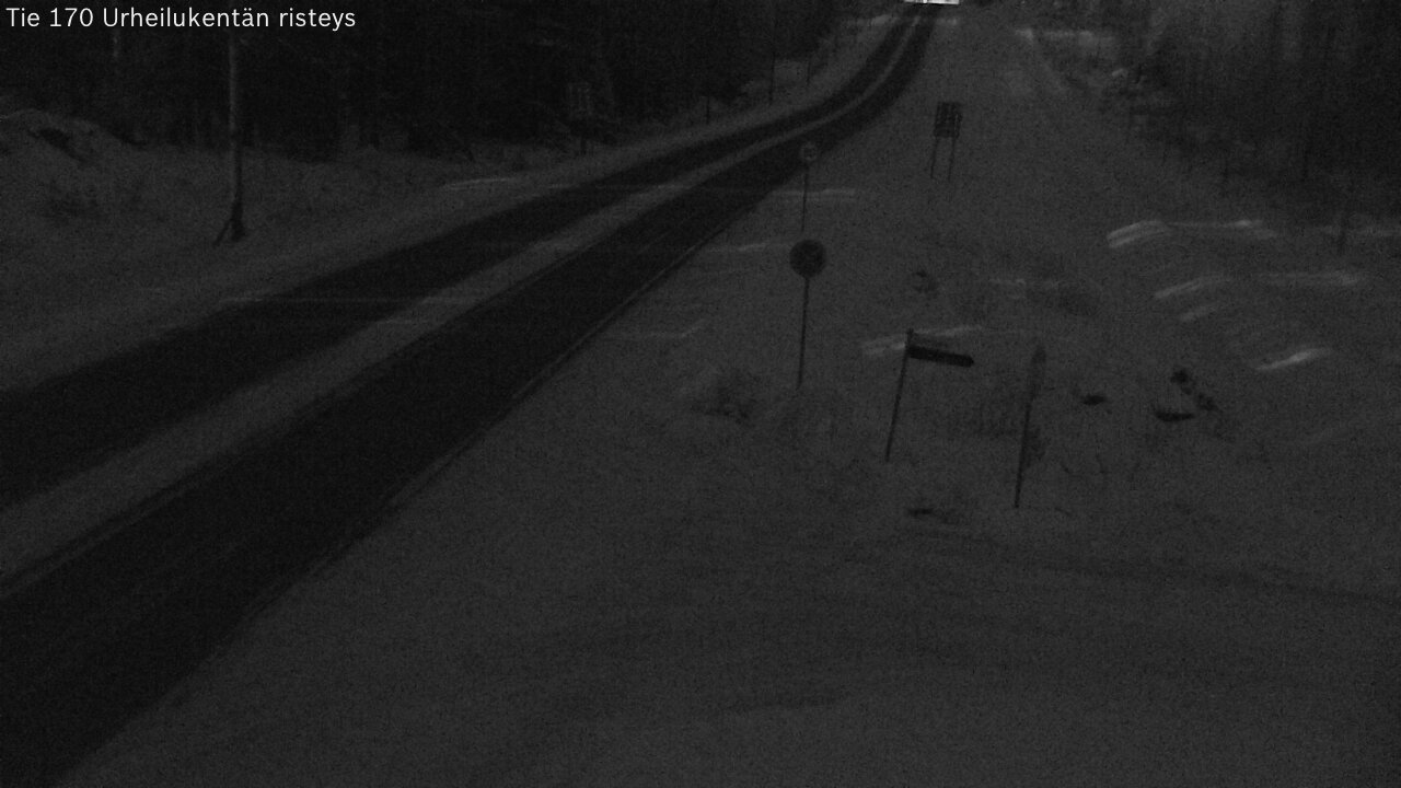 Kelikamerat Kuva Tie 170 Virolahti Urheilukentän risteys, Virolahti, Kymenlaakso