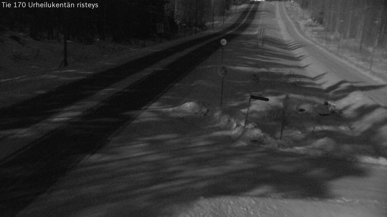 Kelikamerat Kuva Tie 170 Virolahti Urheilukentän risteys, Virolahti, Kymenlaakso