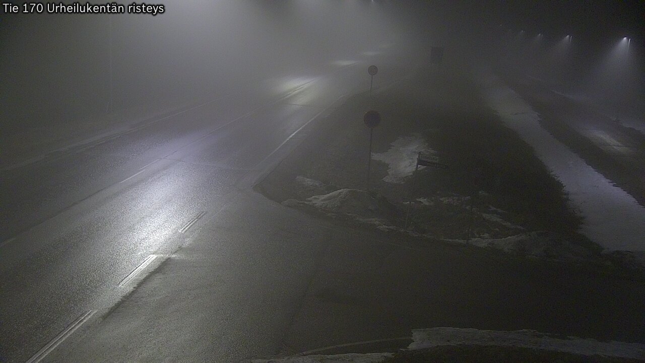 Kelikamerat Kuva Tie 170 Virolahti Urheilukentän risteys, Virolahti, Kymenlaakso