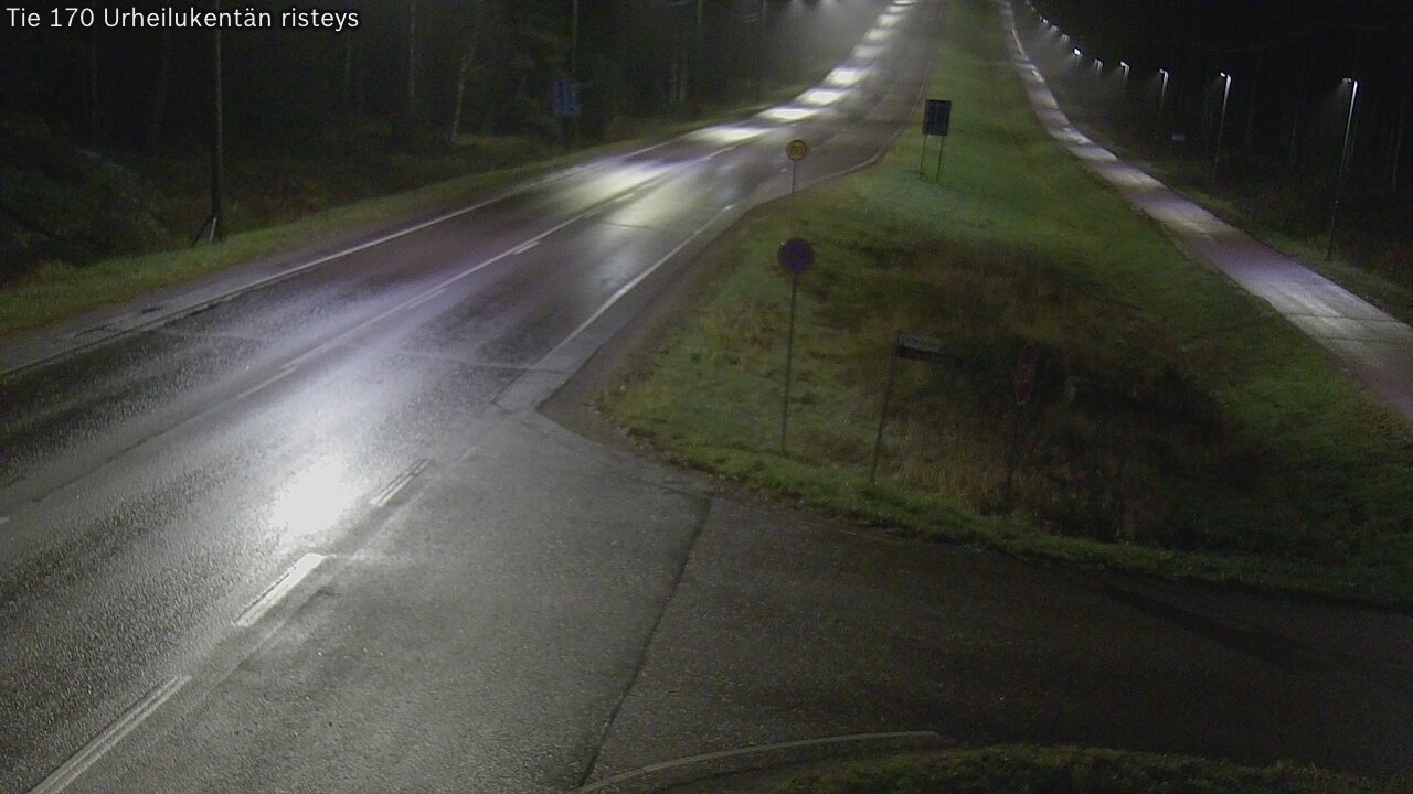 Kelikamerat Kuva Tie 170 Virolahti Urheilukentän risteys, Virolahti, Kymenlaakso