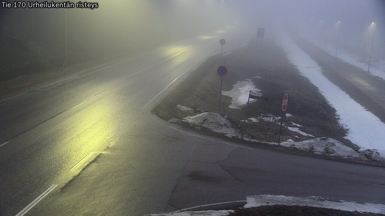 Kelikamerat Kuva Tie 170 Virolahti Urheilukentän risteys, Virolahti, Kymenlaakso