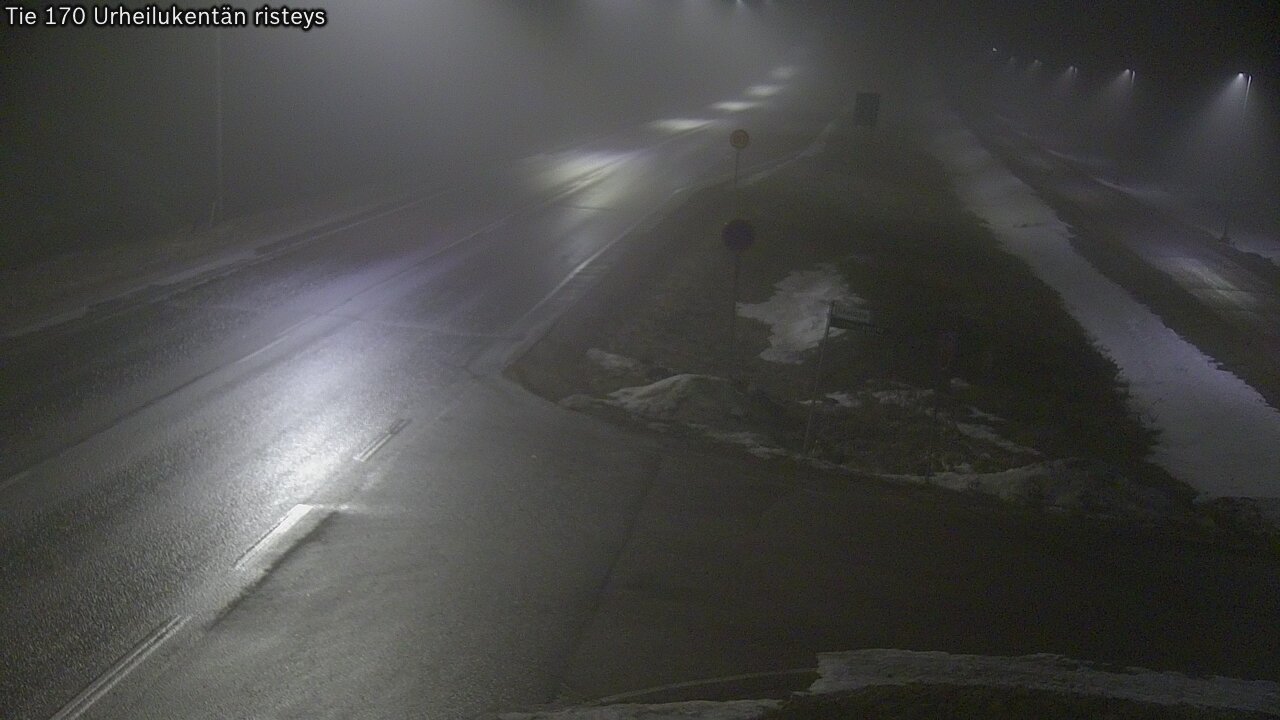 Kelikamerat Kuva Tie 170 Virolahti Urheilukentän risteys, Virolahti, Kymenlaakso